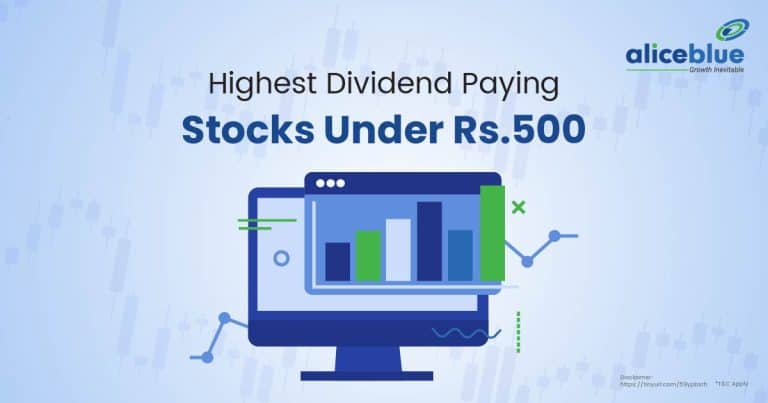 Highest Dividend Paying Stocks Under Rs.500 English