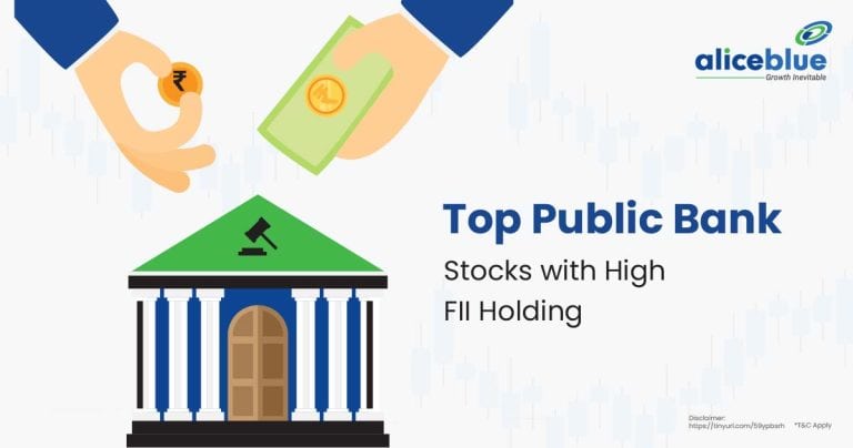 Top Public Bank Stocks with High FII Holding English