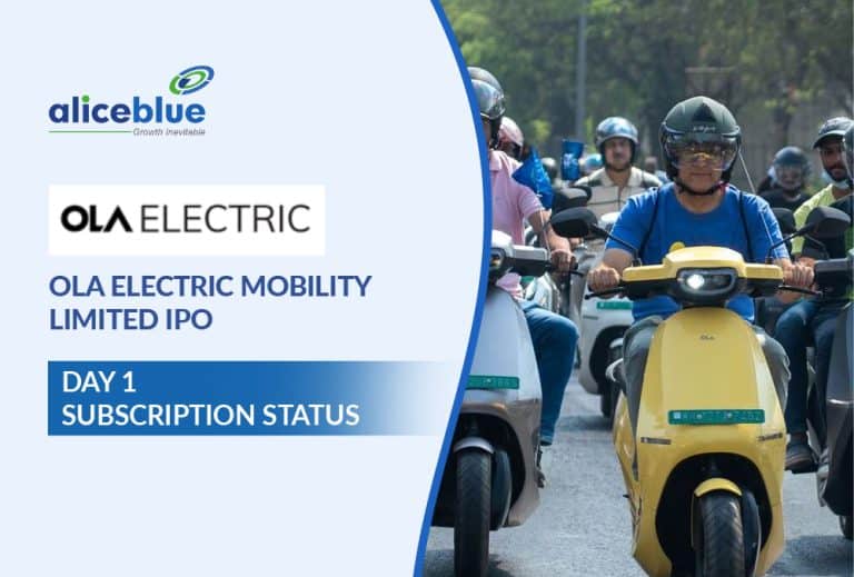 Ola Electric Mobility IPO Draws 0.35x Subscription on Day 1!