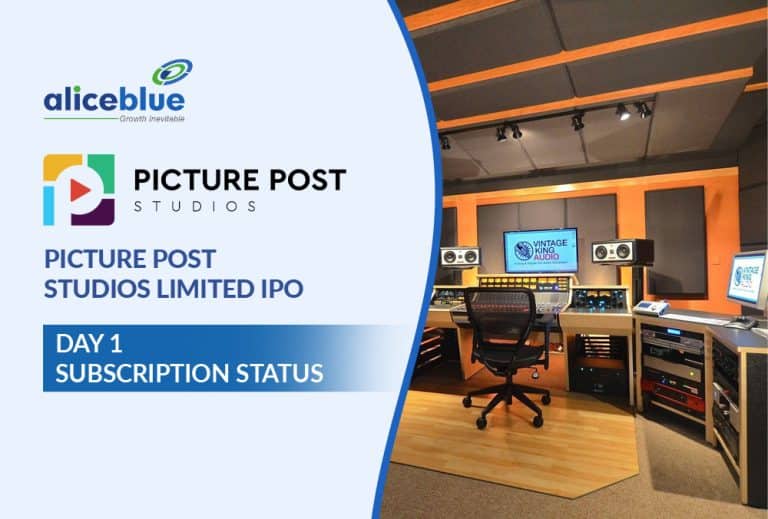 Picture Post Studios IPO Sees Impressive Demand with 5.62x Subscription on Day 1!