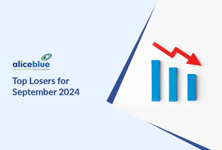 Top losers - Monthly Losers August 2024