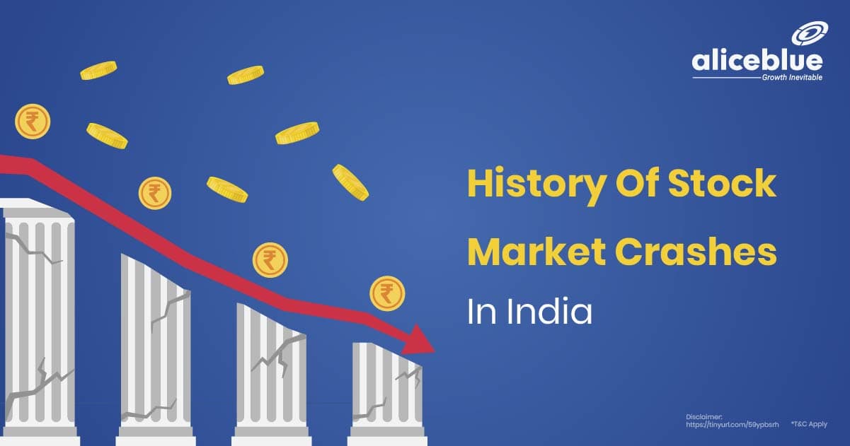 History of Stock Market Crashes in India