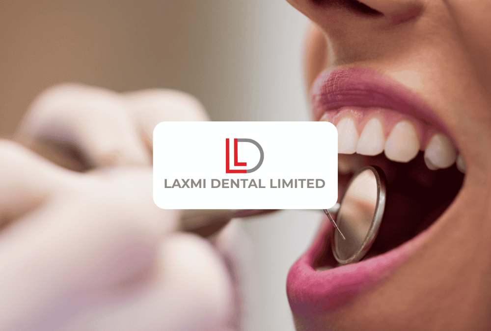 Laxmi Dental shares listed at ₹528 on BSE and ₹542 on NSE, exceeding expectations.