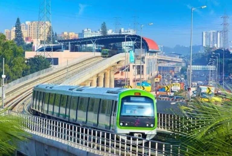 Railway stock delivered a driverless trainset for Bengaluru Metro, boosting mobility and India’s global railway prominence.
