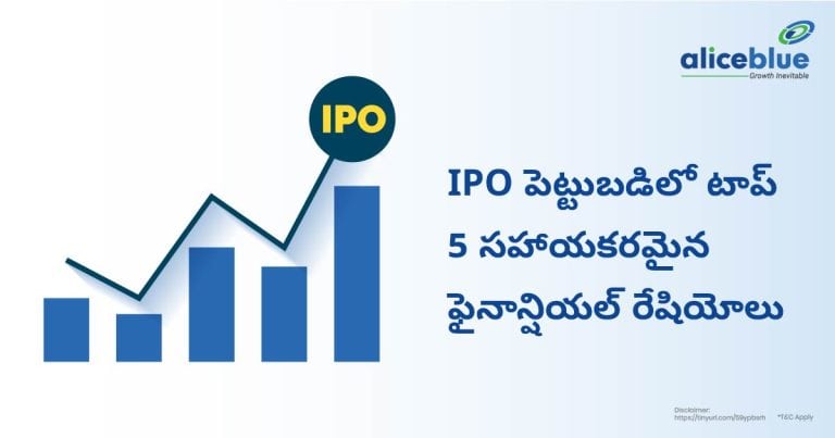 Top 5 Helpful Financial Ratios in IPO Investing Telugu